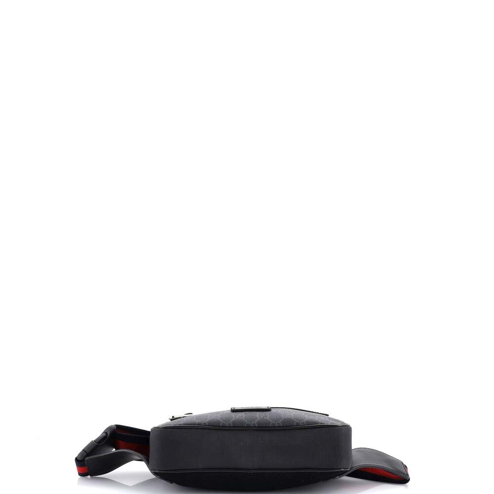 Gucci Soft Zip Belt Bag Gg Coated #245110G93B - Picture 4 of 8